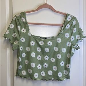 Shein Daisy crop top